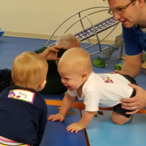 getting rowdy at gymboree